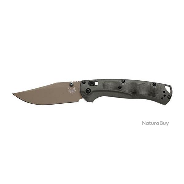 Couteau Pliant Benchmade Taggedout Manche Olive