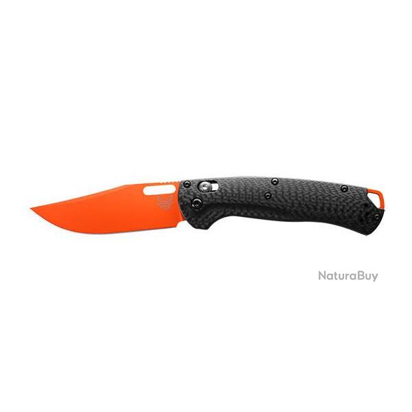 Couteau Pliant Benchmade Taggedout Orange