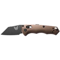 Couteau Pliant Benchmade Partial Immunity - Burnt Bronze
