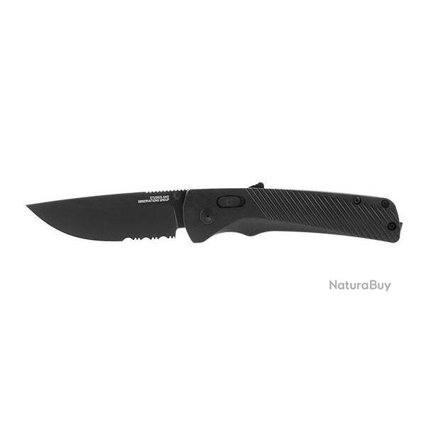 Couteau Pliant SOG Flash AT - Blackout crant�