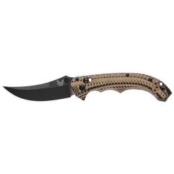 Couteau Pliant Benchmade Mini Bedlam Noir Coyote