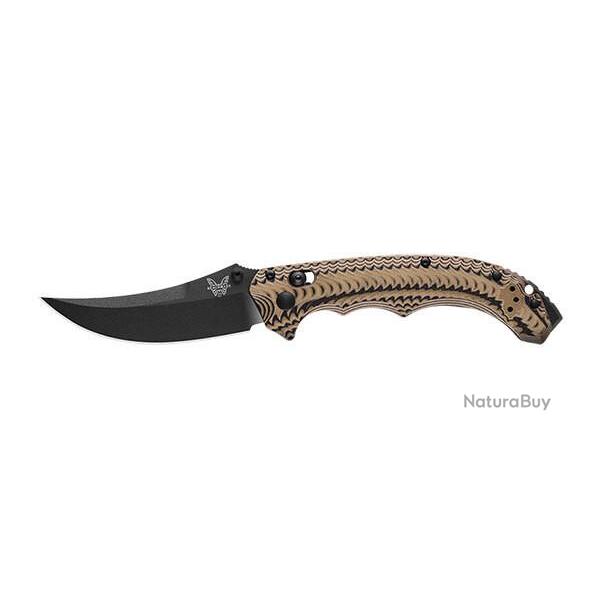 Couteau Pliant Benchmade Mini Bedlam Noir Coyote