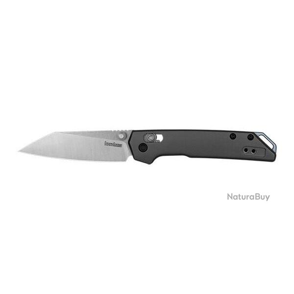 Couteau Pliant Kershaw Mini Iridium Reverse Tanto Gris