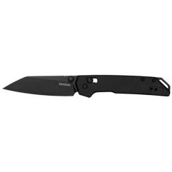 Couteau Pliant Kershaw Mini Iridium Reverse Tanto Noir