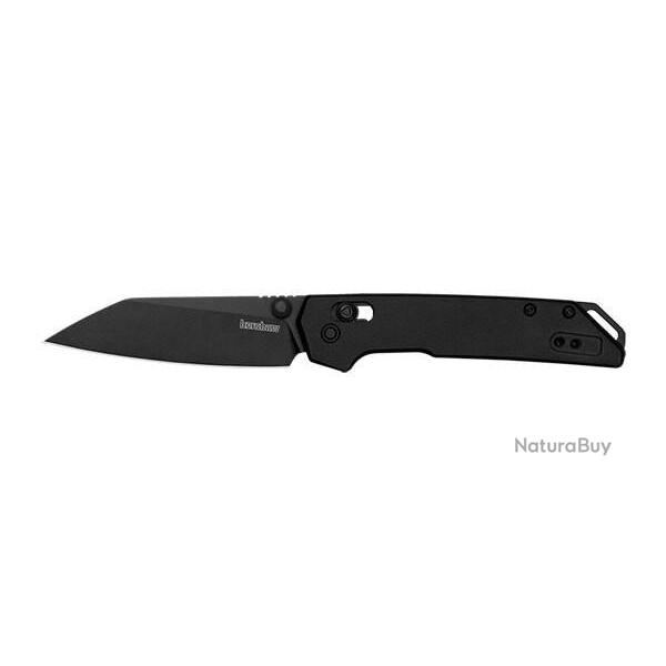 Couteau Pliant Kershaw Mini Iridium Reverse Tanto Noir