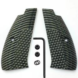 Plaquette CZ Shadow 2 MicroGrip Pro - Vert | TXC Armement