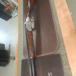 Fusil Demas artisan cal 12/70 avec deux canons