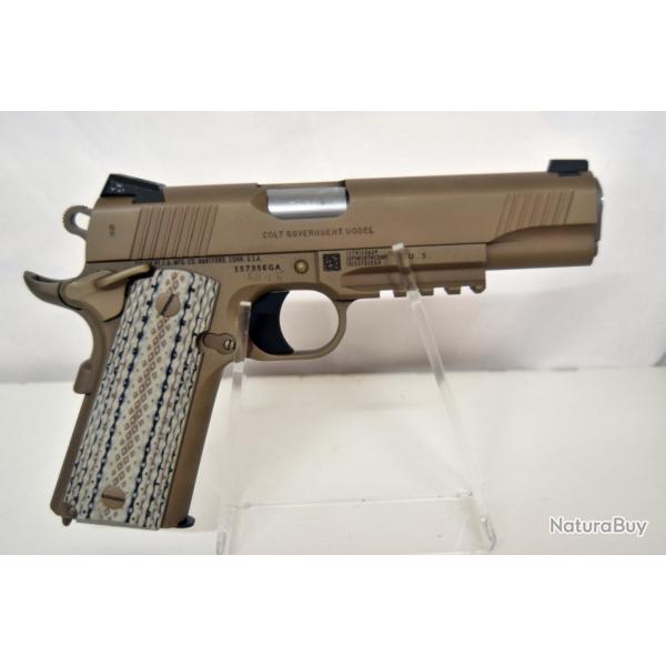 Pistolet semi-automatique COLT 1911 M45A1 TAN - Cal. 45 Auto