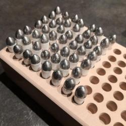 24 cartouches papiers Cal 44/451 ogivales 1,2gr PNF2+amorces rws 1075