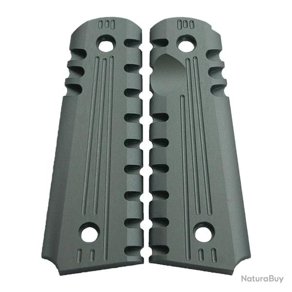 Plaquette 1911 Custom CNC - Vert | TXC ARMEMENT