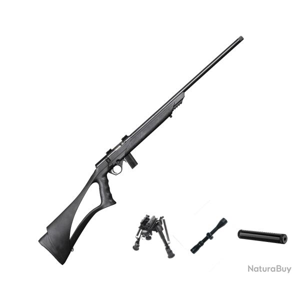 Destock ! Carabine Rossi 8122 Tactical - Cal. 22 LR / Pack CT+