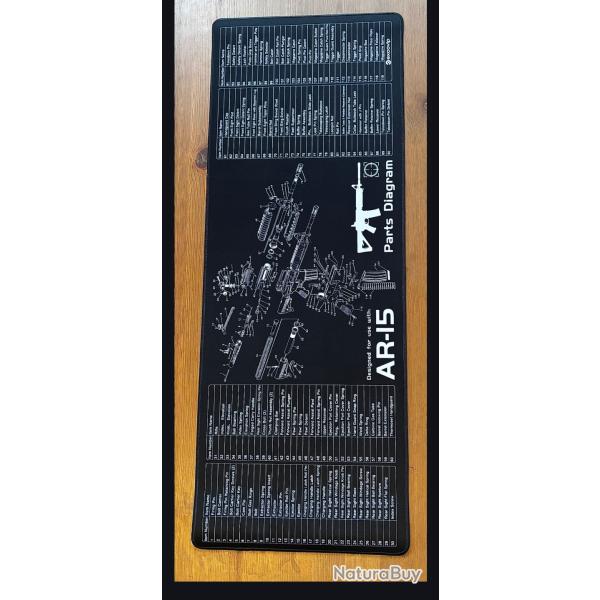 Tapis nettoyage des armes