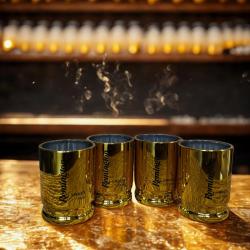 4 verres shot remington calibre 50 - 90ml