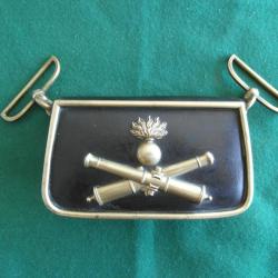 BEAU COFFRET DE GIBERNE D'OFFICIER D'ARTILLERIE, SECOND EMPIRE - TROISI&Egrave;ME R&Eacute;PUBLIQUE.