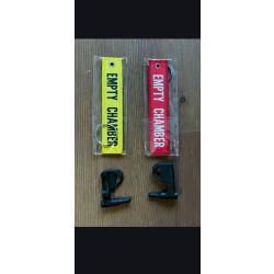 2 Lots de 2 Drapeaux s&eacute;curit&eacute;/ t&eacute;moins chambre vide