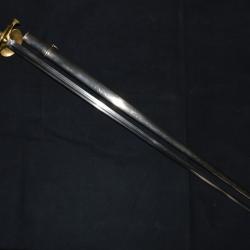 EPEE D'OFFICIER ETAT MAJOR EPOQUE SECOND EMPIRE-FRENCH SWORD  OFFICER NAPOLEON III-1870 WAR