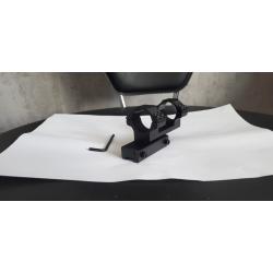 Collier de montage monobloc rail 11mm pour tube 25,4mm mat&eacute;riel aluminium