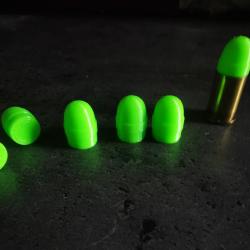 25 Ogives plastiques pour tir r&eacute;duit 11mm 1873