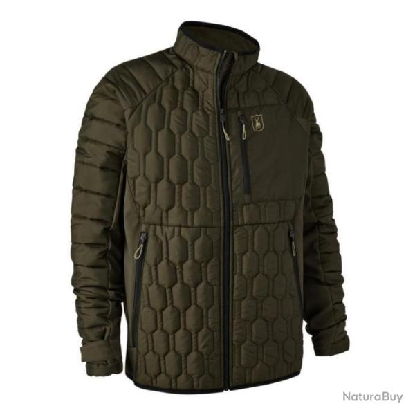 Veste Mossdale Quilted verte Deerhunter DESTOCKAGE HIVER -60%