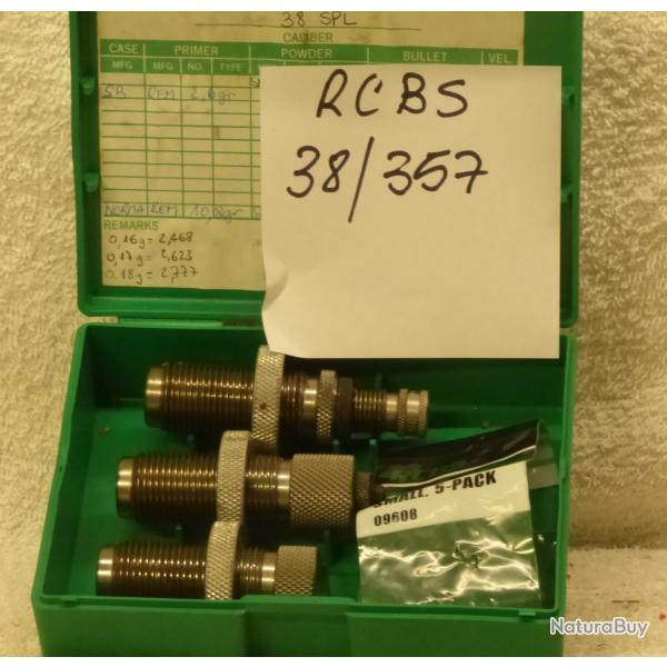 jeu 3 outils RCBS 38/357