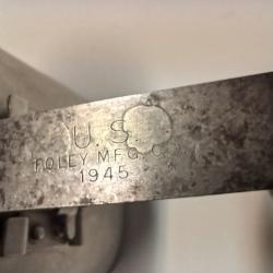 Gourde avec quart US - Aluminium - sans &eacute;tui ,en bon &eacute;tat .