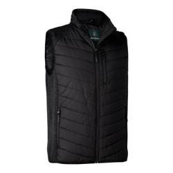 DESTOCKAGE HIVER Gilet Doudoune Moor noir avec tricot DEERHUNTER-60%