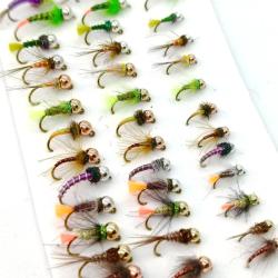 Lot de 39 Nymphes "S&eacute;lection Int&eacute;grale" - Hame&ccedil;ons #12-16 (Avec Ardillon)