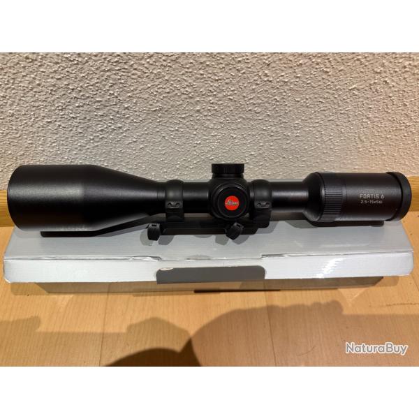 Lunette leica fortis 6 2,5-15x56 i + montage blaser