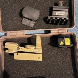 Pack Optique Lancer Tactical + Nano Laser UX + Rail Swiss Arms