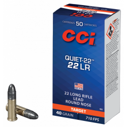 Munitions 22lr CCI Quiet - 40Gr LRN