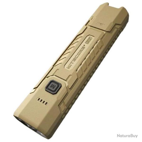 LAMPE TACTIQUE TORCHE NITECORE EDC 07 TAN - 1500Lm