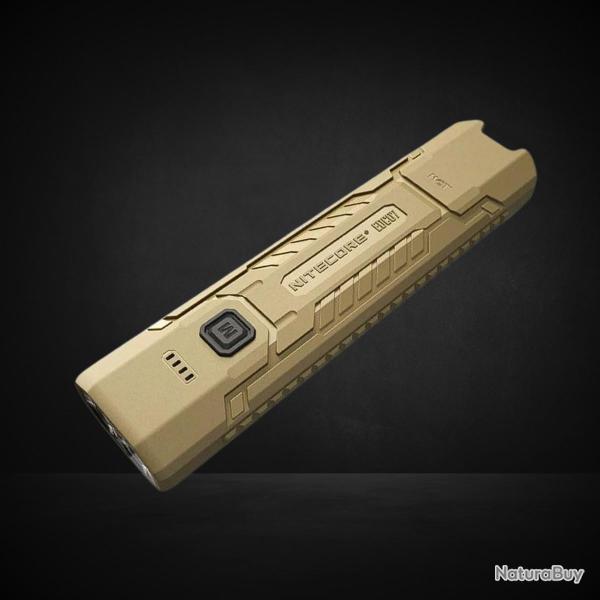 LAMPE TACTIQUE TORCHE NITECORE EDC 07 TAN - 1500Lm