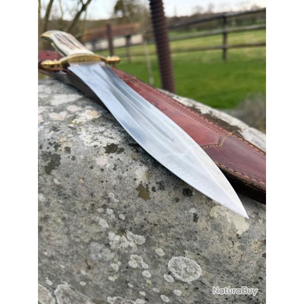 Dague Muela Podenquero lame 26 cm magnifique