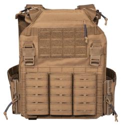 Gilet Porte-Plaque QR Lasercut (101 Inc / Tactical OPS) Coyote