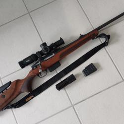 Carabine ATA 308 + silencieux + lunette 1-10x28