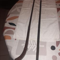 Lance indienne fer tribale laiton