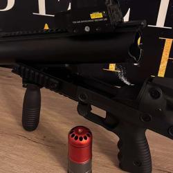 Lance grenade airsoft