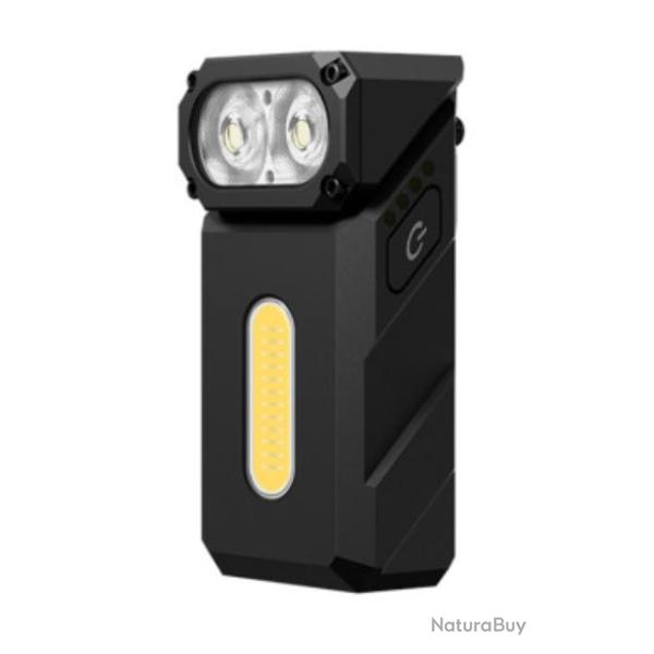Lampe Klarus rechargeable E8 - 1000 lumens - Noir