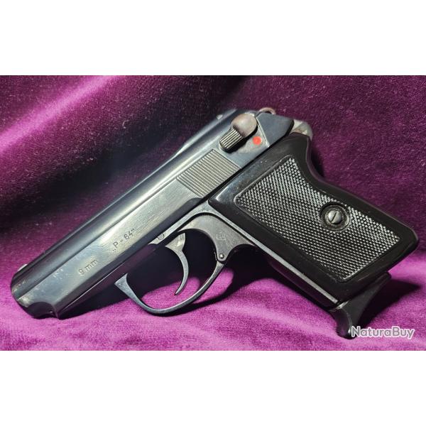 Pistolet Radom P-64, calibre 9x18 makarov, Pologne, 1966, Cat�gorie B
