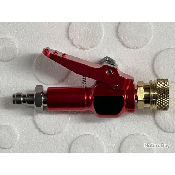 Raccord de gonflage rapide  carabine pcp