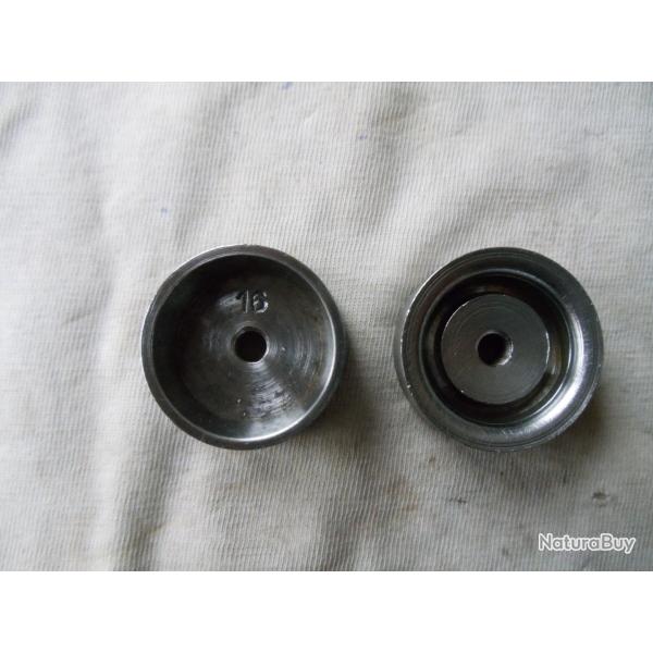 Lissoir et �l�ment pour sertisseur en calibre 16.