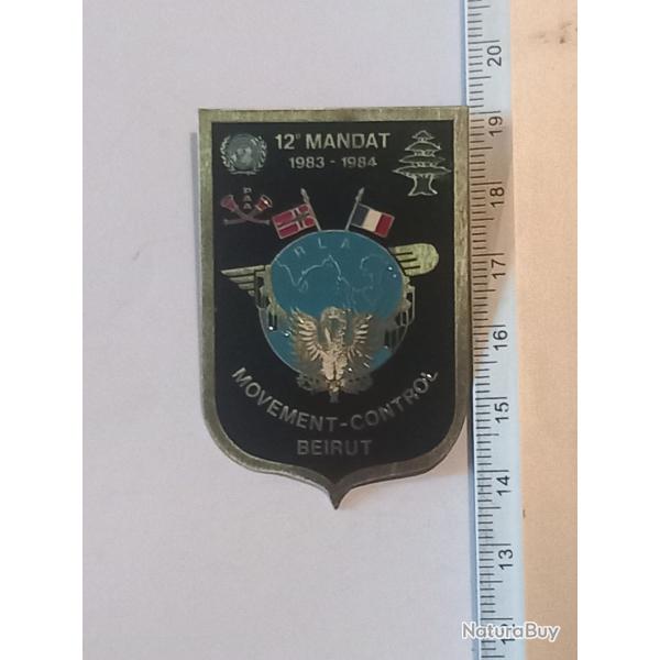 Insigne du r�giment de livraison par air (RLA) - Movement control Beirut - 12� mandat (1983-1984)