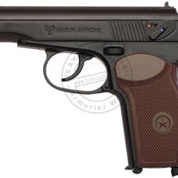 Pistolet &agrave; plomb CO2 4.5mm BB UMAREX Legends Makarov noir (3 joules)