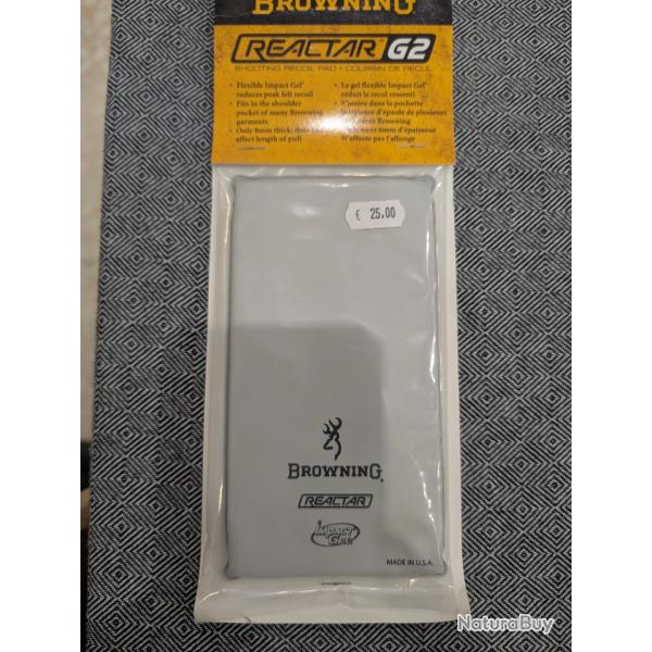 Pad en gel pour gilet de ball trap Browning Reactar G2