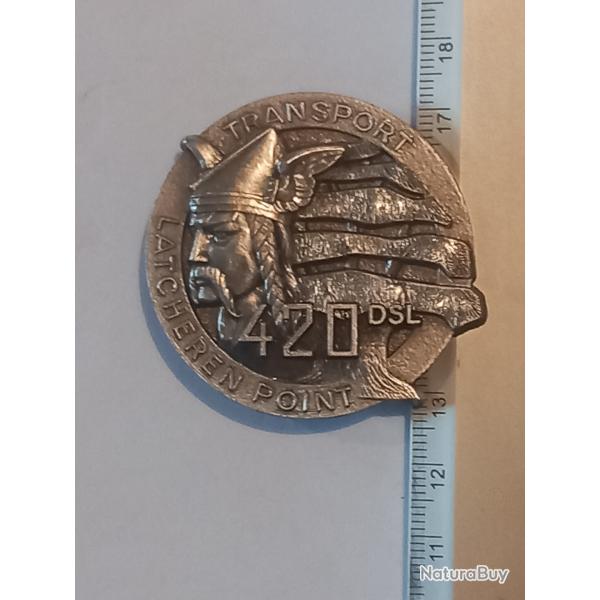 Insigne de la compagnie transport du 92�me r�giment d'infanterie - Liban (12�me mandat, 1984)