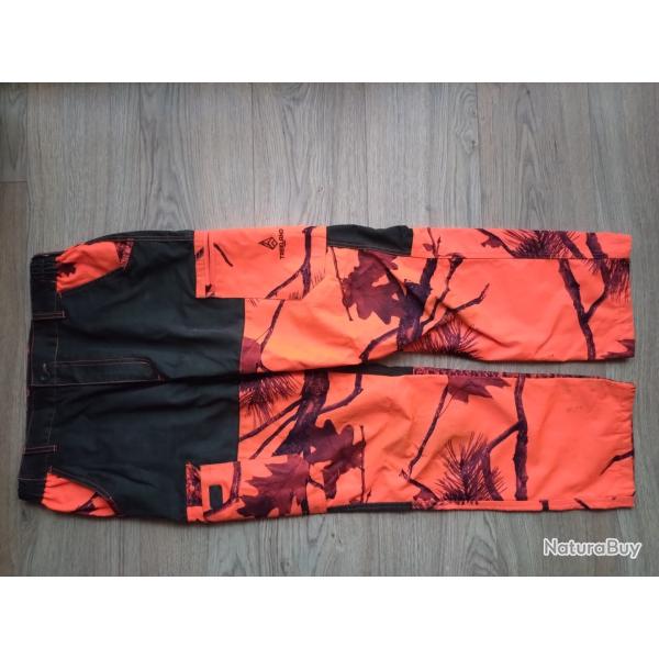 Pantalon Traque anti-ronces Treeland Maquisard taille 42