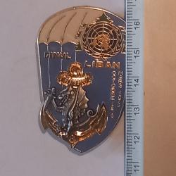 Insigne du 8&egrave;me RPIMa - Liban (FINUL, octobre 1978-mars 1979) - Matricul&eacute;