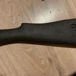 Militaria Britannique WW2 Crosse Arri&egrave;re Lee Enfield MKIII