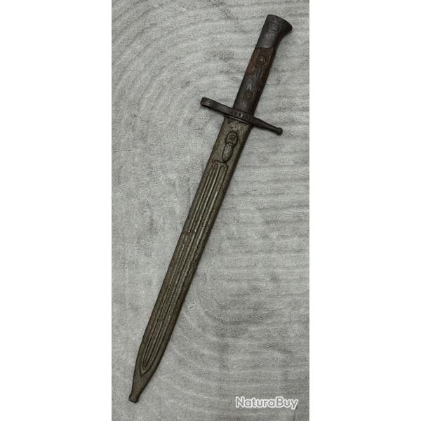 Ba�onnette Carcano Italie WW1