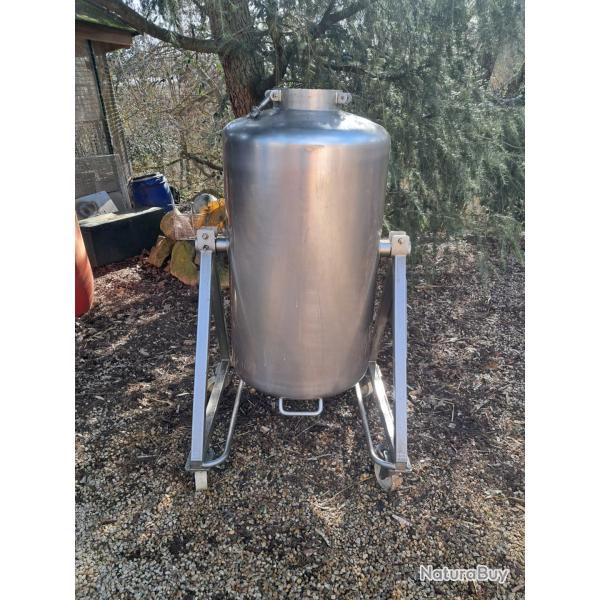 cuve inox basculante